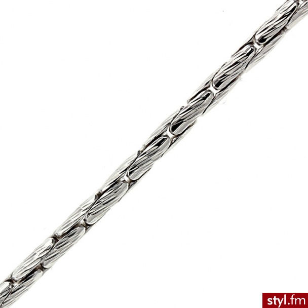 Srebrny Łańcuszek Cardano 45 cm; ? 1,5 mm CDI-ŁAŃ-0025 - Łańcuszki Biżuteria Moda