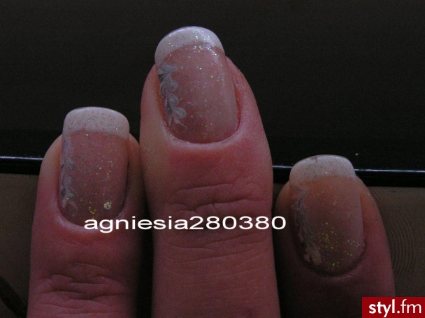 Autor: agniesia280380 śluubny zoreczek:). Autor: <b>agniesia280380</b><br /> - Paznokcie