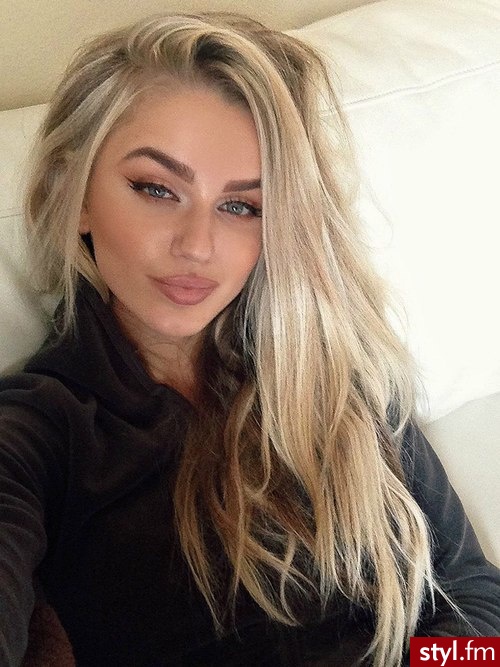 Blond Rozpuszczone Proste Na co dzień Długie Fryzury
