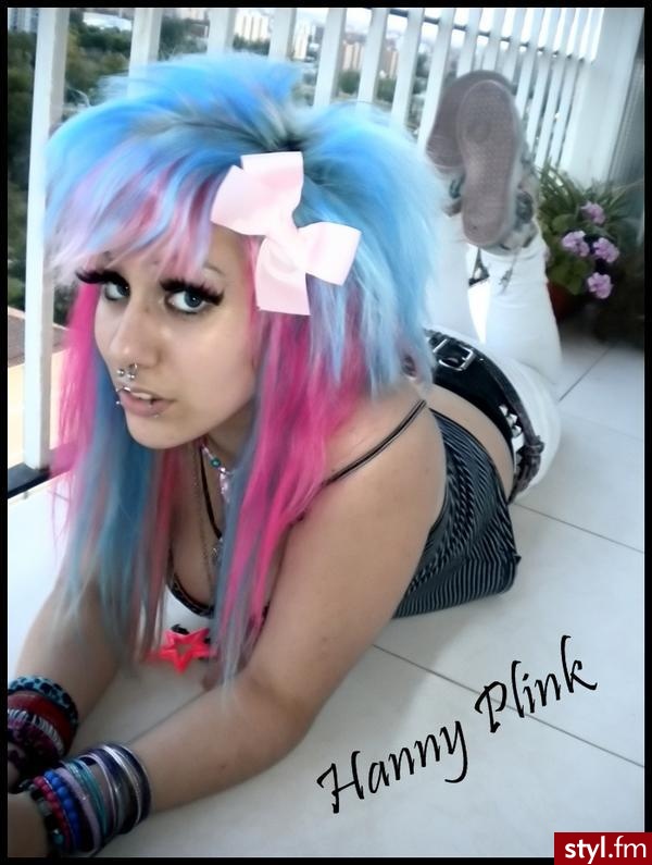 EMO Alternatywne Średnie Fryzury