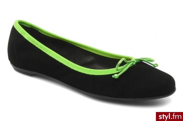 Valensi BALERINKI VEGA BY (CZARNY) (Czarny) - Balerinki Buty Moda