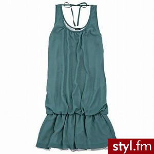 My Fashion: Dropwaist Chiffon Dress (culture medium) - Green... - Polyvore. Pobrano ze strony: http://www.polyvore.com/my_fashion_dropwaist_chiffon_dress/thing?id=5140992 - Pozostałe Ciuchy Moda
