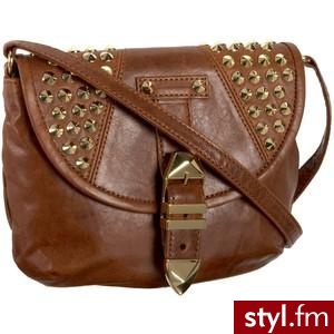 Rebecca Minkoff Trust Shoulder Bag in Brown - Polyvore. Pobrano ze strony: http://www.polyvore.com/rebecca_minkoff_trust_shoulder_bag/thing?id=19105395 - Pozostałe Torebki Moda