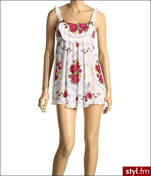 Delikatna sukieneczka do spania od Betsey Johnson - 86$ - Pozostałe Ciuchy Moda