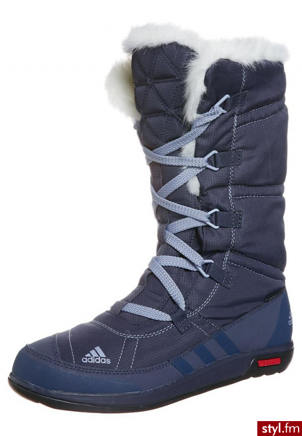 adidas Performance CHOLEAH LACEUP Śniegowce niebieski (G97350) - Pozostałe Buty Moda