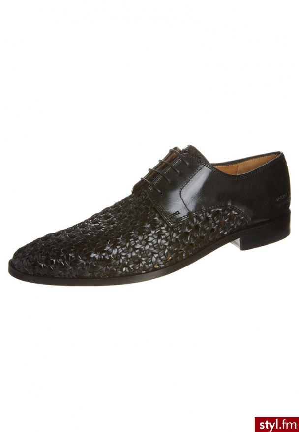 Melvin & Hamilton WILLIAM Oksfordki czarny William 1 - Pozostałe Buty Moda