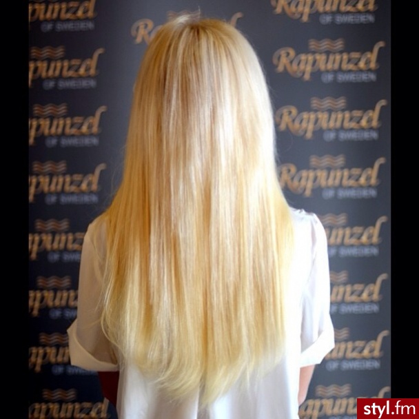 Blond Rozpuszczone Proste Na co dzień Długie Fryzury