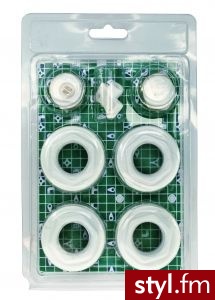 KFA 878-200-44 Komplet korków grzejnikowych redukcyjnych 1'' X 1/2'' z akcesoriami - Bransoletki Biżuteria Moda