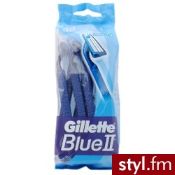 Gillette Blue II Maszynki do golenia jednorazowe z paskiem nawilżającym 10 szt - Paski Dodatki Moda