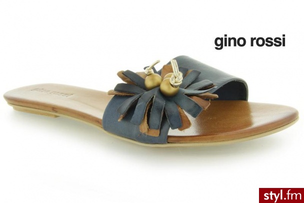 Gino Rossi DL635L - Klapki Buty Moda