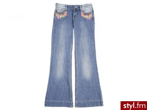 Jeansy Spodnie Moda