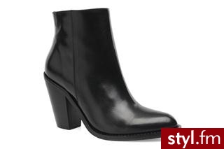 Georgia Rose Półbuty i botki Teofil Czarny - Botki Buty Moda