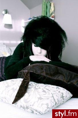 EMO Alternatywne Średnie Fryzury