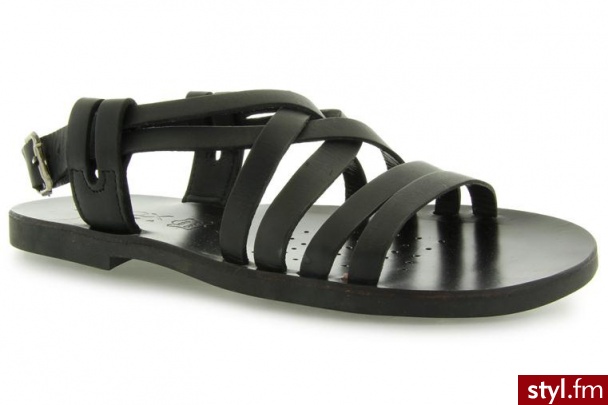 Geox SANDAŁY BEACH SMOOTH LEATHER - Sandały Buty Moda