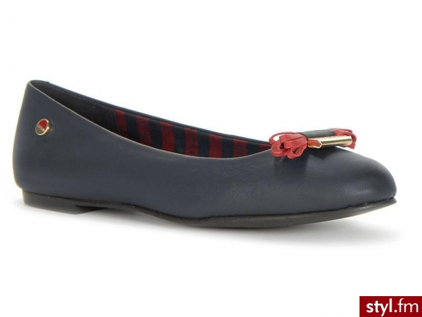 Tommy Hilfiger BALERINKI ANNE 5 (granatowy) - Balerinki Buty Moda