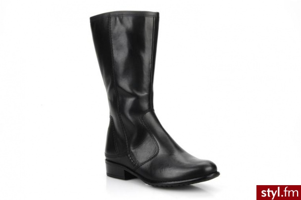 Ara PÓŁBUTY I BOTKI LIV CALF BY ARA (Czarny) - Botki Buty Moda