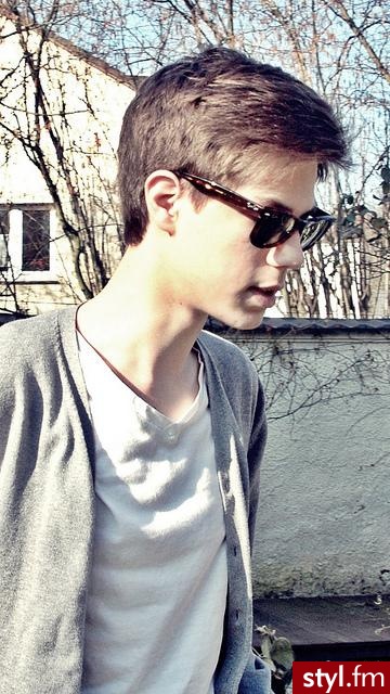 Średnie Męskie Fryzury
