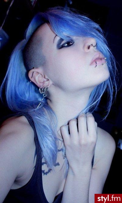 Punk Rock Alternatywne Długie Fryzury