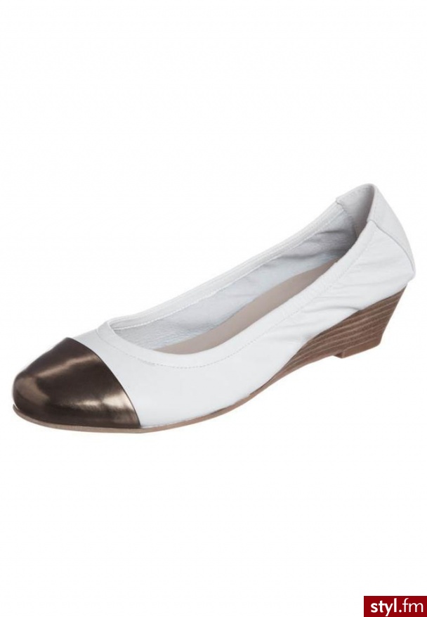 Lotus ENCHANT Baleriny biały - Balerinki Buty Moda