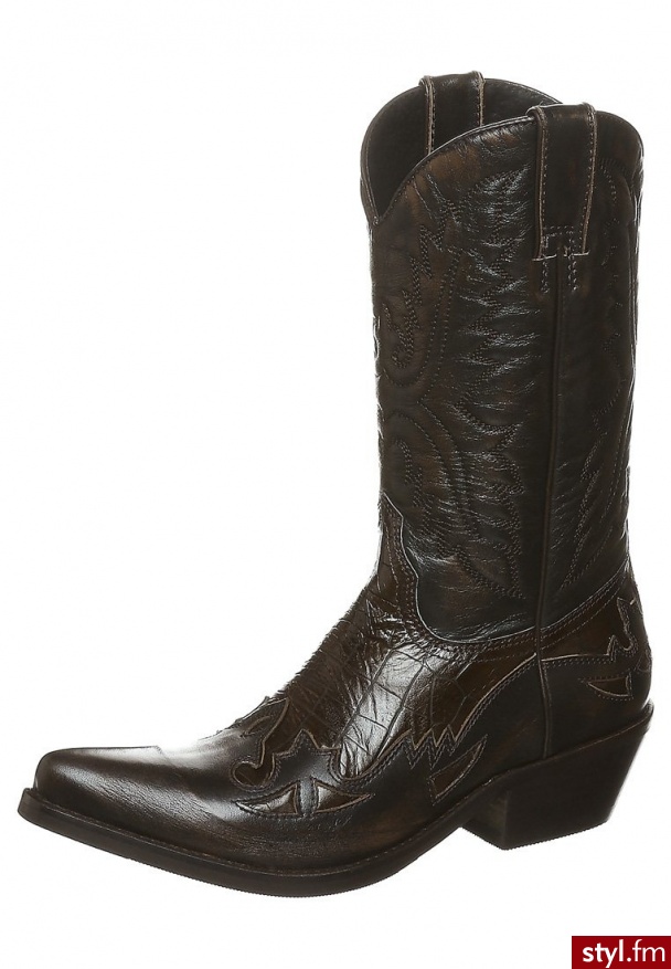 Kentuckys Western Kowbojki i Buty motocyklowe brązowy (135-002) - Pozostałe Buty Moda