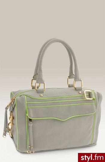 Rebecca Minkoff MAB Mini Neon Trim Bag - Pozostałe Torebki Moda