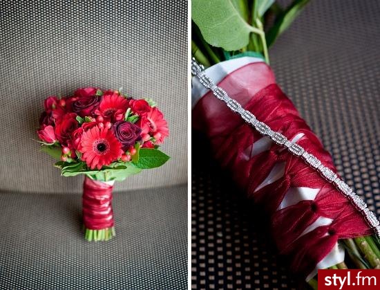 Bukiety ślubne Ślub Moda