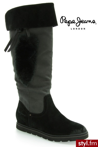 Pepe Jeans WOMAN HI BOOT - Kozaki Buty Moda