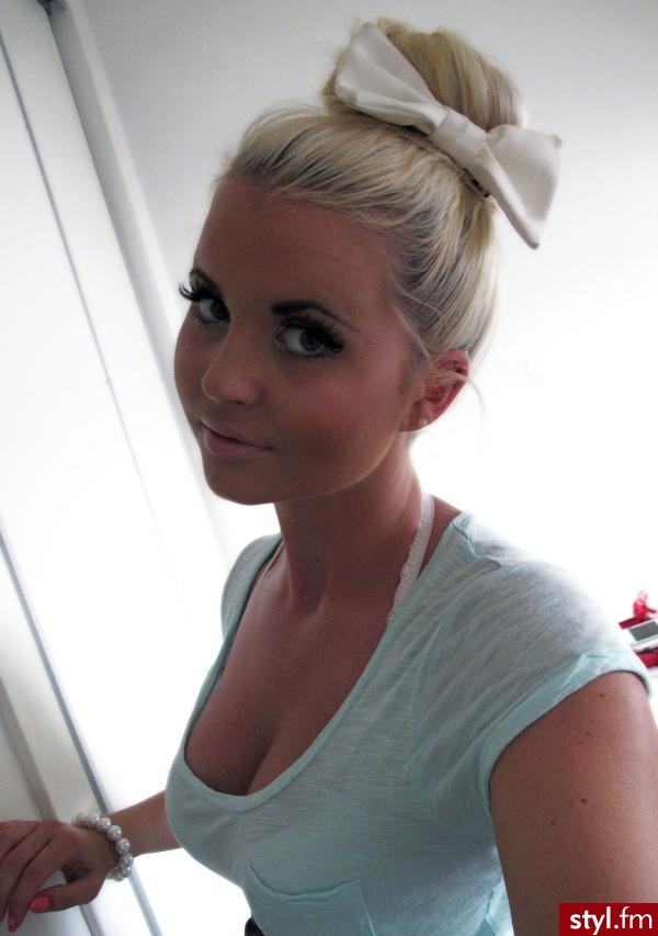 Blond Kok Proste Na co dzień Długie Fryzury