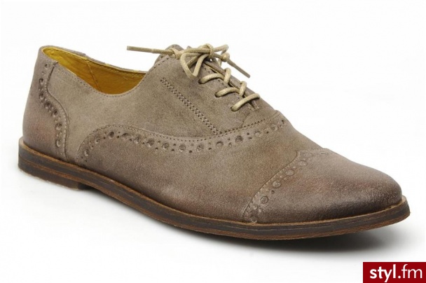 Kickers BUTY SZNUROWANE ROXANNE BY (Szary) - Pozostałe Buty Moda