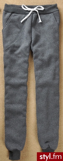 Dresowe Spodnie Moda