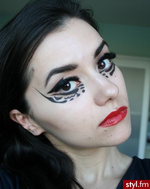 lady gaga inspired - Artystyczne Makijaże