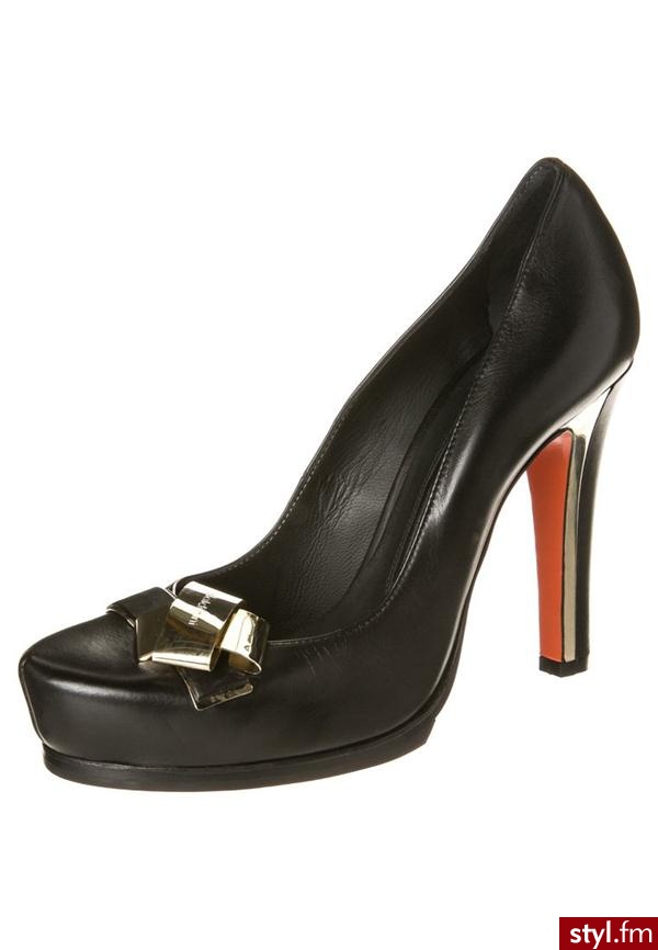 Baldinini Szpilki czarny 410000 - Szpilki Buty Moda