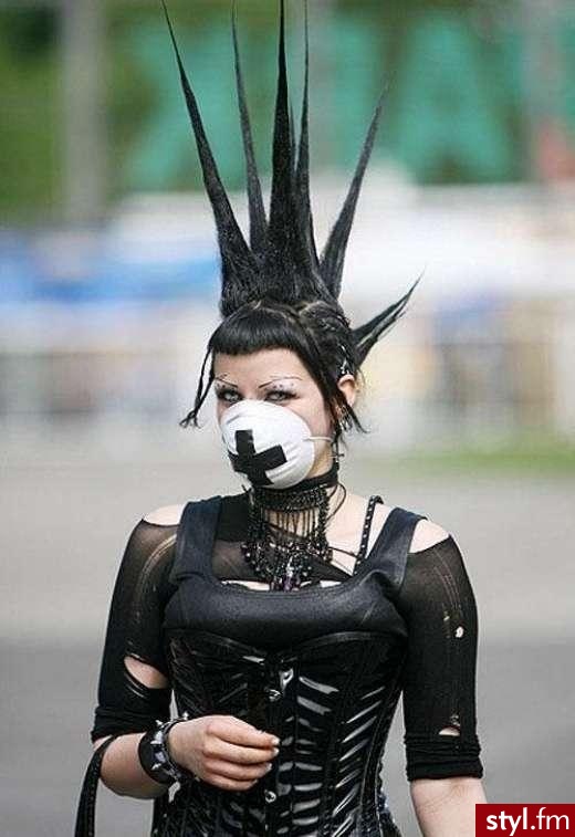 Punk Rock Alternatywne Średnie Fryzury