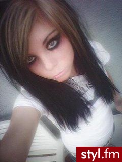 EMO Alternatywne Średnie Fryzury