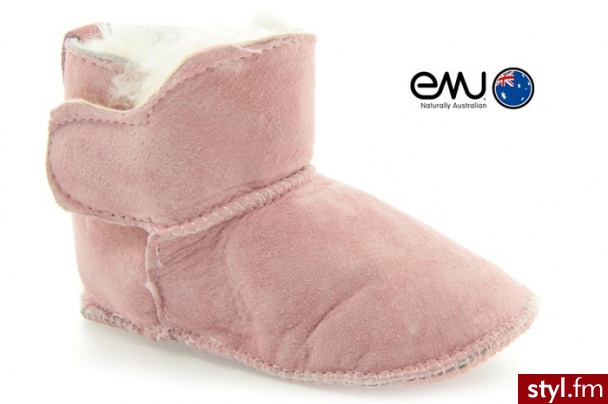Emu KOZACZKI BABY BOOTIE ORCHID 10797 - Emu Buty Moda