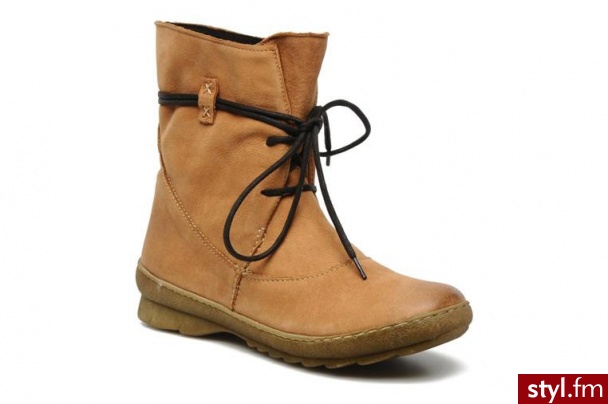 Khrio PÓŁBUTY I BOTKI TEODA BY KHRIO (Brązowy) - Botki Buty Moda
