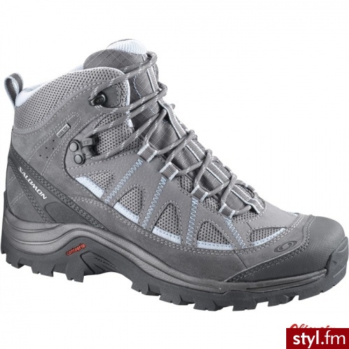 Buty trekkingowe Salomon Authentic GTX W Odcienie szarości i srebra - Pozostałe Buty Moda