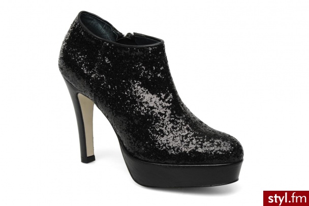 Jonak PÓŁBUTY I BOTKI ASSY BY (Czarny) - Botki Buty Moda