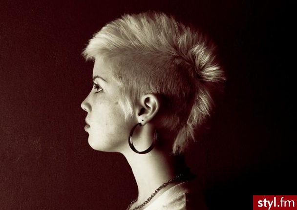 Punk Rock Alternatywne Średnie Fryzury