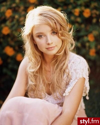 Elisabeth Harnois - Blond Rozpuszczone Kręcone Na co dzień Długie Fryzury