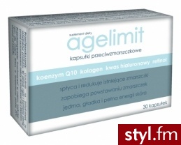 Aflofarm Agelimit Kapsułki Przeciwzmarszczkowe X 30 Kaps - Bransoletki Biżuteria Moda