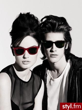 Moje ulubione okulary Wayfarer :DD :** - Nakrycia głowy Dodatki Moda