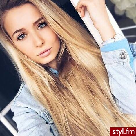Blond Rozpuszczone Proste Na co dzień Długie Fryzury