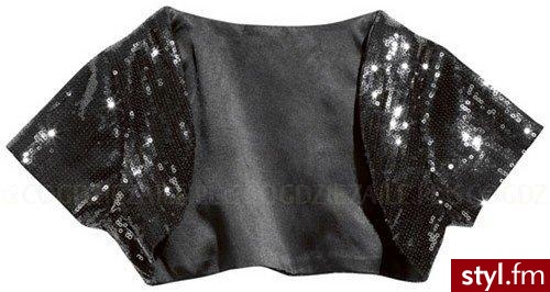 cekinowe bolerko H&M - Pozostałe Ciuchy Moda