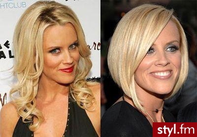 Jenny McCarthy - Średnie Fryzury