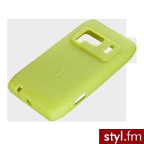 Nokia ETUI CC-1005 SILICON COVER GREEN FOR N8 - Portfele i etui Dodatki Moda