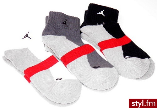 Skarpety sportowe Nike Jordan 3 pack Low Quarter - Sportowe Buty Moda