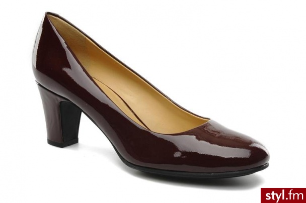 Geox CZÓŁENKA DONNA MINU' C BY GEOX (Bordowy) - Czółenka Buty Moda
