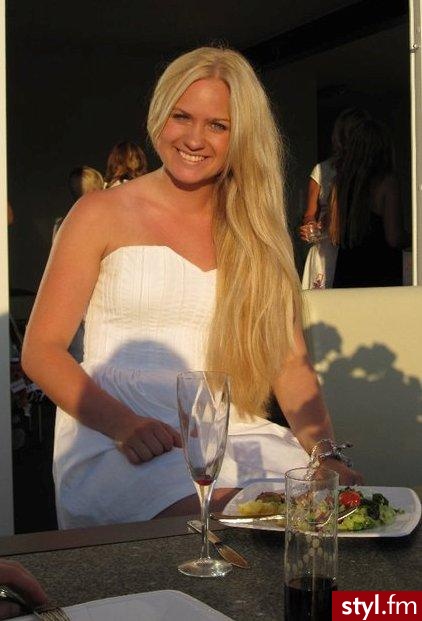 Blond Rozpuszczone Proste Na co dzień Długie Fryzury