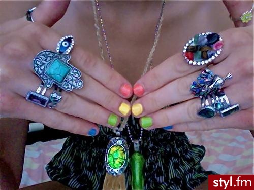 , - Pierścionki Biżuteria Moda